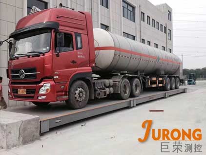 杭州化工廠120噸地磅客戶案例